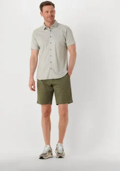 olijf tommy hilfiger korte broek harlem short 1985