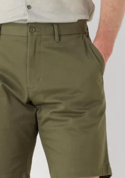 olijf tommy hilfiger korte broek harlem short 1985