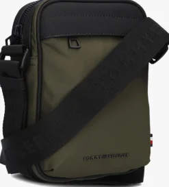 olijf tommy hilfiger schoudertas th repreve mini reporter