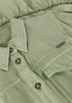 olijf vingino mini jurk perlou