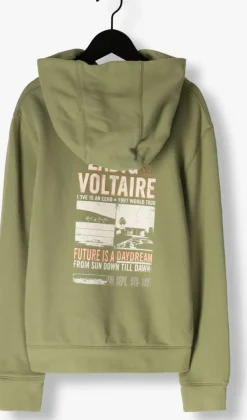 olijf zadig & voltaire trui x60381