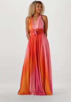 oranje access maxi jurk 53-3378-0017