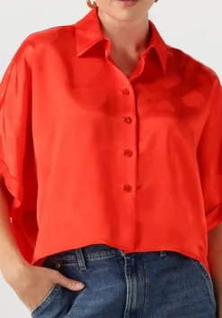 oranje alix the label blouses ladies woven hearts blouse