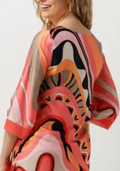 oranje ana alcazar mini jurk tunic dress