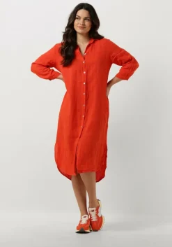 oranje bellamy midi jurk domi 1