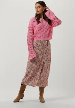 oranje catwalk junkie midirok sk orange blossom wrap