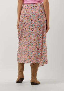 oranje catwalk junkie midirok sk orange blossom wrap