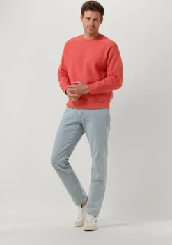 oranje champion sweater crewneck sweatshirt