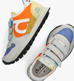 oranje duuo lage sneakers calma kid boys