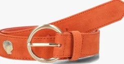 oranje fabienne chapot riem studded shell belt