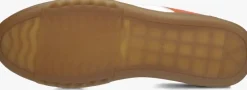 oranje floris van bommel lage sneakers sfm-10224 de zaler