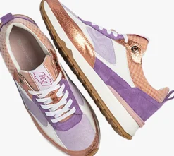 oranje floris van bommel lage sneakers sfw-10102