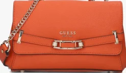 oranje guess schoudertas silvye convertible xbody flap