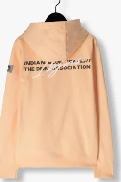 oranje indian blue jeans sweater hoodie print