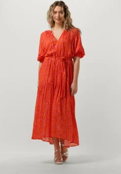 oranje janice maxi jurk julian