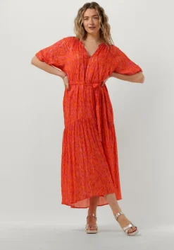 oranje janice maxi jurk julian