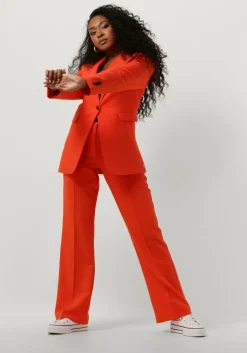 oranje jansen amsterdam pantalon wq417 woven wide long pants