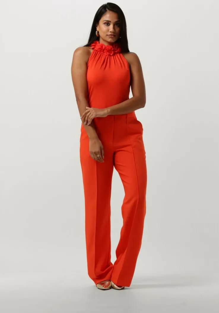 oranje jansen amsterdam pantalon wq417 woven wide long pants