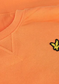 oranje lyle & scott sweater crew neck sweatshirt boys