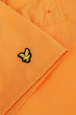 oranje lyle & scott zwembroeken plain swim short