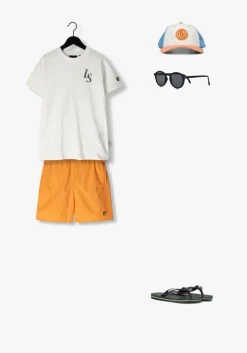 oranje lyle & scott zwembroeken plain swim short