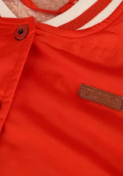 oranje nono jack darsy varsity jacket