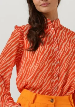oranje notes du nord blouses genny recycled shirt