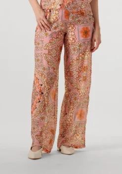 oranje object wijde broek objholly hw pant 138