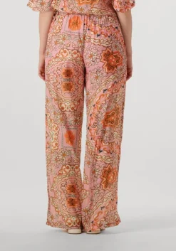 oranje object wijde broek objholly hw pant 138