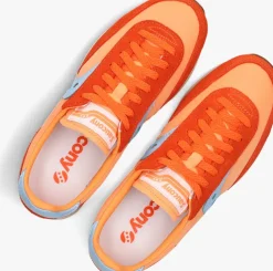 oranje saucony lage sneakers trainer 80