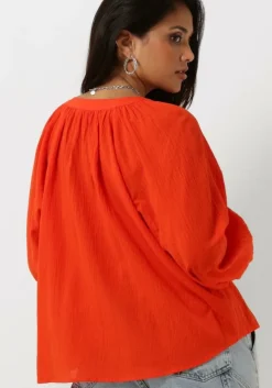 oranje scotch & soda blouses balloon sleeve top