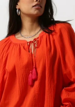 oranje scotch & soda blouses balloon sleeve top