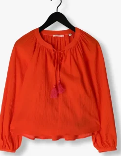 oranje scotch & soda blouses balloon sleeve top