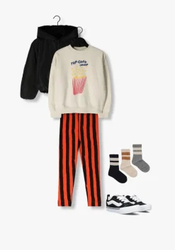 oranje sproet & sprout legging legging painted stripe