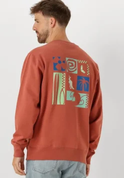 oranje strøm clothing sweater sweater