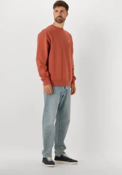 oranje strøm clothing sweater sweater