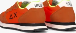 oranje sun68 lage sneakers boys to solid