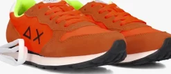 oranje sun68 lage sneakers boys to solid