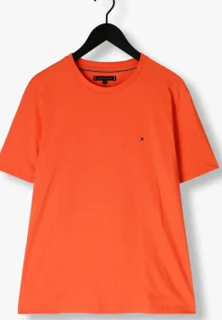 oranje tommy hilfiger t-shirt ess seasonal reg fit solid tee