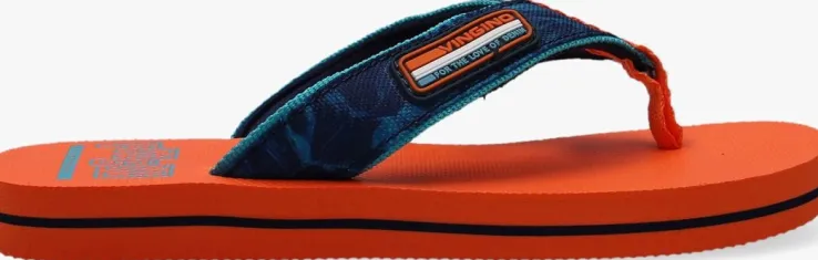 oranje vingino teenslippers jax