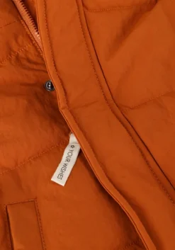 oranje your wishes gewatteerde jas orion long puffer