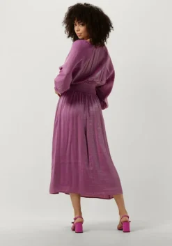 paarse aaiko midi jurk remy co 319