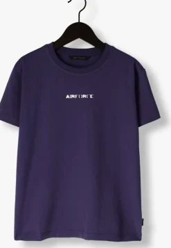 paarse airforce t-shirt geb1223