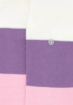 paarse alfredo gonzales sokken big stripes