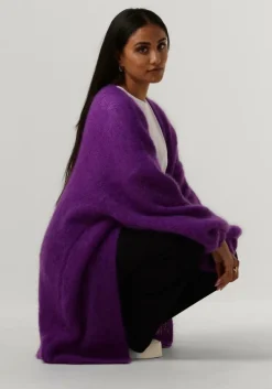 paarse american dreams vest lee midi cardigan