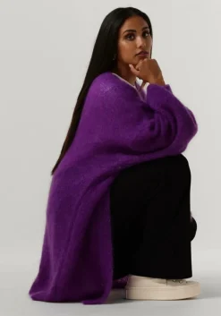 paarse american dreams vest lee midi cardigan