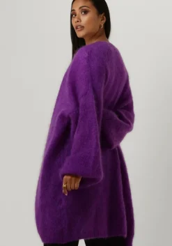 paarse american dreams vest lee midi cardigan