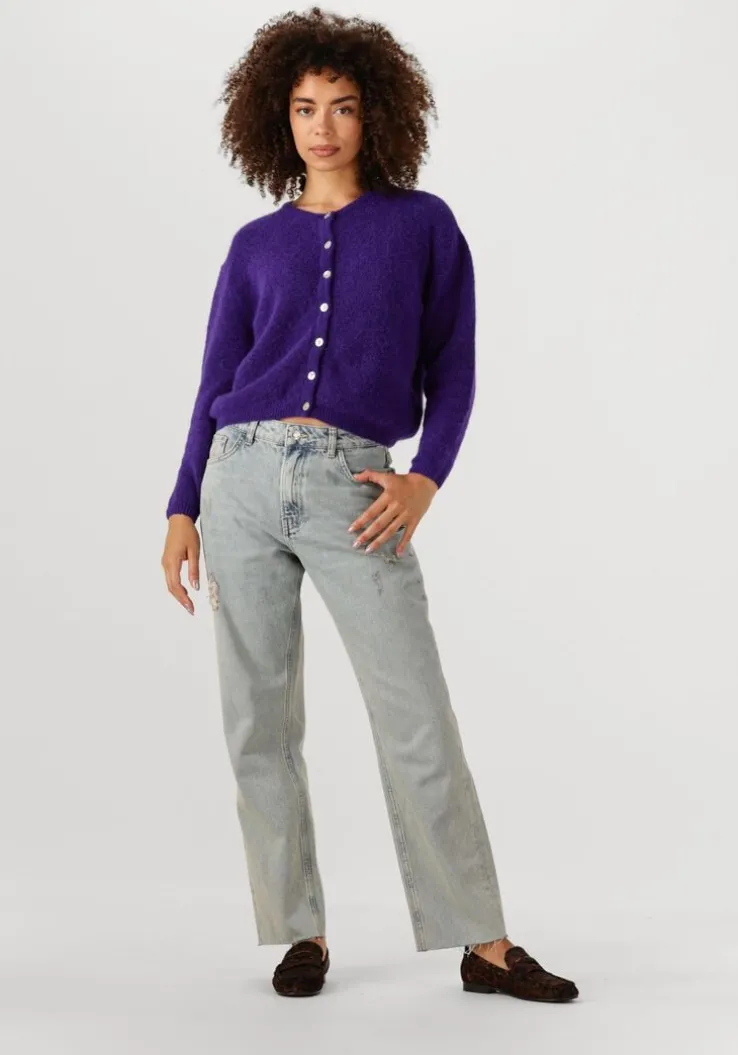 paarse american vintage vest vitow cardigan