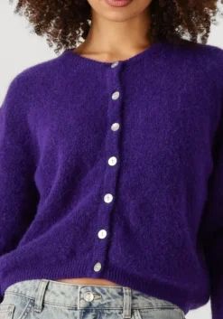 paarse american vintage vest vitow cardigan