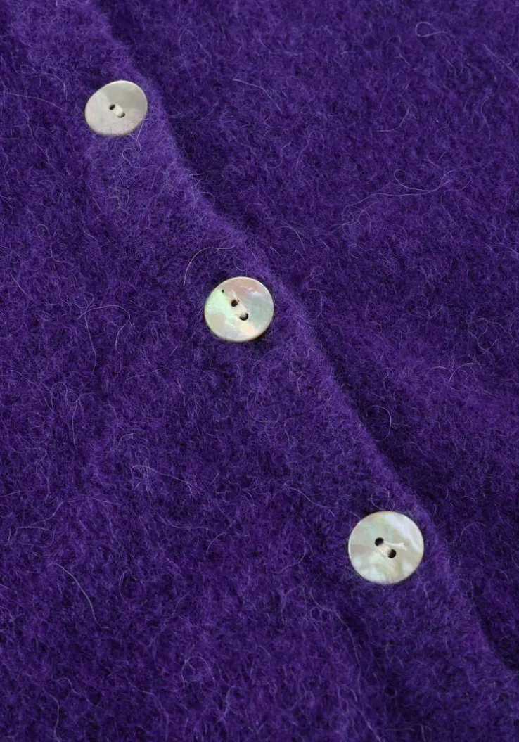 paarse american vintage vest vitow cardigan